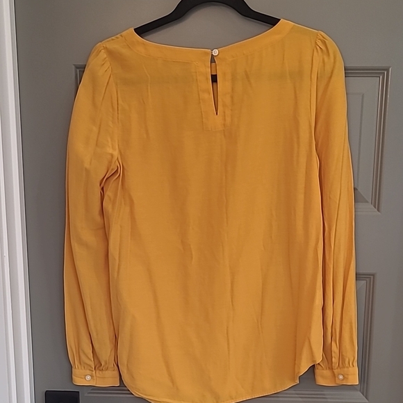 Loft Yellow Blouse - Picture 3 of 5
